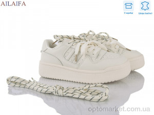 Кросівки жіночі K115-1 Miyou бежевий  оптом от Optomarket