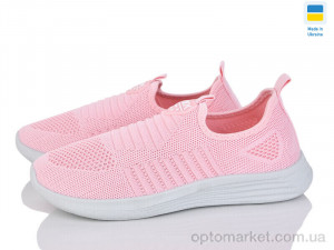 Кросівки жіночі K120 рожевий Krok рожевий  оптом от Optomarket