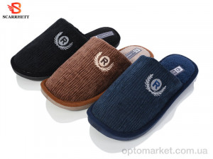 Капці чоловічі K1384 mix Scarrhett мікс  оптом от Optomarket