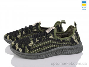 Кросівки чоловічі K218-13 Krok хакі  оптом от Optomarket