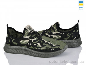 Кросівки чоловічі K220-8 Krok зелений  оптом от Optomarket