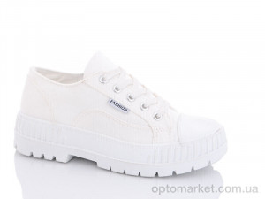 Кеди жіночі K300-1 Loretta білий  оптом от Optomarket