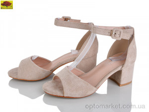 Босоніжки жіночі K395-5 Mei De Li бежевий  оптом от Optomarket
