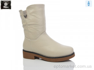 Чоботи жіночі K509-16 Steel Land бежевий  оптом от Optomarket