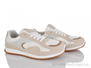 Кросівки жіночі K518-2 Loretta бежевий оптом от Optomarket