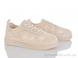 Кросівки жіночі K526-2 Loretta бежевий  оптом от Optomarket