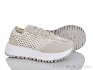 Кросівки жіночі K527-2 Loretta бежевий  оптом от Optomarket