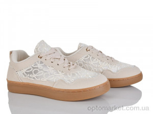Кросівки жіночі K538-2 Loretta бежевий  оптом от Optomarket