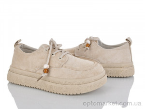 Туфлі жіночі K552-1 Loretta бежевий  оптом от Optomarket