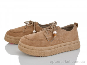 Туфлі жіночі K552-2 Loretta коричневий  оптом от Optomarket
