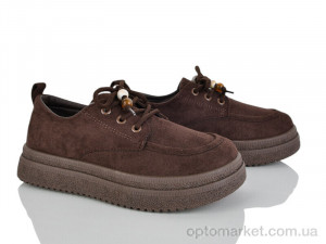 Туфлі жіночі K552-3 Loretta коричневий  оптом от Optomarket