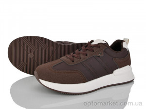 Кросівки жіночі K572-2 Loretta коричневий  оптом от Optomarket