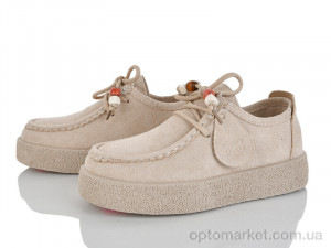Туфлі жіночі K573-1 Loretta бежевий  оптом от Optomarket