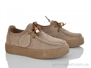 Туфлі жіночі K573-2 Loretta коричневий  оптом от Optomarket