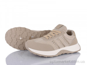 Кросівки жіночі K574-2 Loretta бежевий  оптом от Optomarket