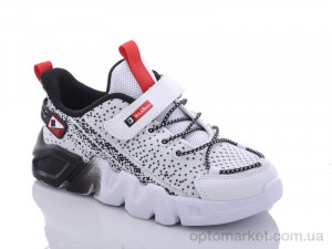 Кроссовки детские K6175-4 Baas белый  оптом от Optomarket