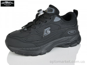 Кросівки дитячі K6576-1 Baas чорний  оптом от Optomarket