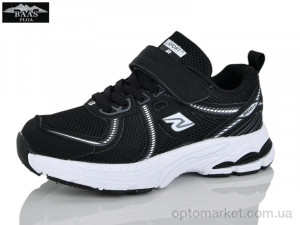 Кросівки дитячі K6587-1 Baas чорний оптом от Optomarket