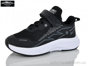 Кросівки дитячі K6593-1 Baas чорний  оптом от Optomarket