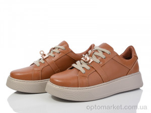 Кросівки жіночі K69-3 Lino Marano коричневий  оптом от Optomarket