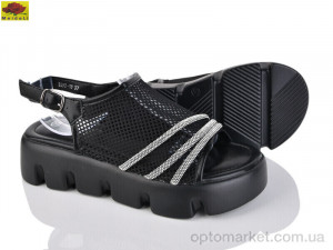 Босоніжки жіночі K892-10 Mei De Li чорний оптом от Optomarket