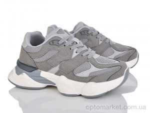 Кросівки жіночі KA53-7 Kaker сірий оптом от Optomarket