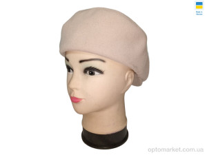 Кепка жіночі Кенголка 0594 бежевий Mabi бежевий  оптом от Optomarket