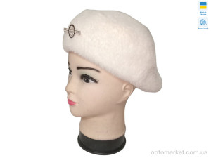 Кепка жіночі Кенголка 0596 білий Mabi білий  оптом от Optomarket