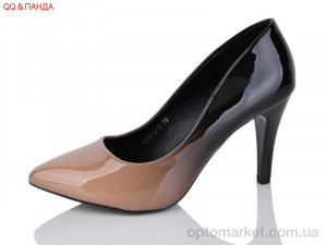 Туфлі жіночі KJ601-1 QQ shoes бежевий  оптом от Optomarket