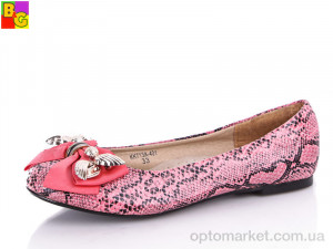 Туфлі дитячі KK713A-401 Королева Красоты рожевий  оптом от Optomarket