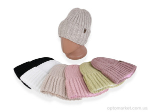 Шапка жіночі KL9 mix K&L мікс оптом от Optomarket