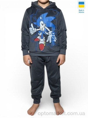 Спортивний костюм дитячі Костюм Сонік сірий Kir15 сірий  оптом от Optomarket