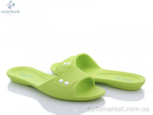 Шльопанці жіночі Кредо 107 зеленый Kredo зелений  оптом от Optomarket