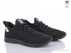 Кросівки унісекс Кредо 24-102-1 чорний Kredo чорний  оптом от Optomarket