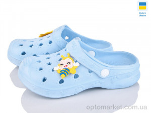 Крокси дитячі Крок Д св.блакитний Verta блакитний  оптом от Optomarket