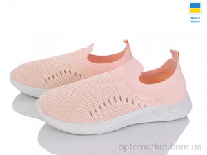 Кросівки жіночі Крок К121 пудра Krok рожевий  оптом от Optomarket