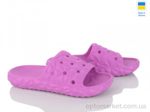 Шльопанці жіночі Крок С105 фуксія Krok рожевий  оптом от Optomarket