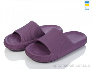 Шльопанці жіночі Крок С88 бордо Krok фіолетовий  оптом от Optomarket