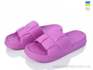 Шльопанці жіночі Крок С95 фуксія Krok рожевий  оптом от Optomarket