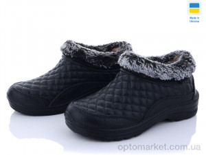 Галоші жіночі Крок Украіна галош жін.Б03 Krok чорний оптом от Optomarket