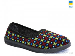 Капці жіночі Крок Ж тап дешеві Progress чорний  оптом от Optomarket