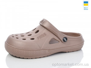 Крокси жіночі Крокс Ж т.беж Payas бежевий  оптом от Optomarket