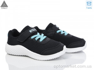 Кросівки дитячі KT240-8 піна Stilli чорний  оптом от Optomarket