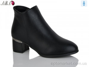 Черевики жіночі KU276-3 Aba чорний  оптом от Optomarket