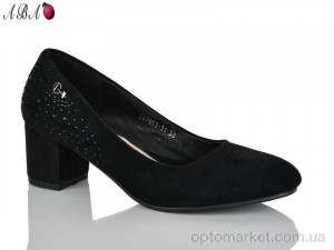 Туфлі жіночі KU7053-31 Aba чорний  оптом от Optomarket
