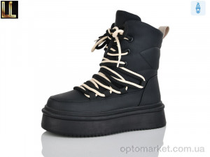 Черевики жіночі L-X906-1 Lilin чорний оптом от Optomarket