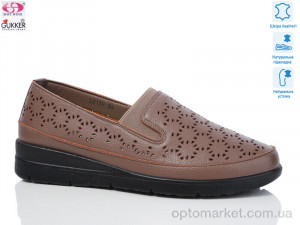Туфлі жіночі L0139 Gukkcr коричневий  оптом от Optomarket