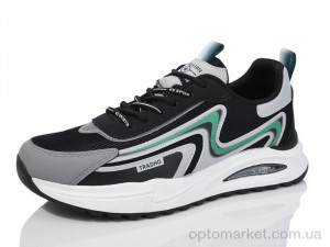 Кросівки чоловічі L02-1 Nayasitun чорний  оптом от Optomarket