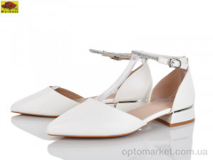 Туфлі жіночі L023-3 Mei De Li білий  оптом от Optomarket