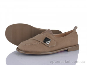 Туфлі жіночі L050-2 Loretta коричневий  оптом от Optomarket